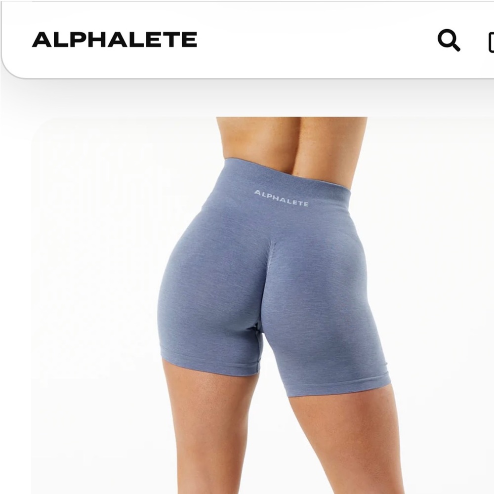 Alphalete Amplify short Xs - French blue